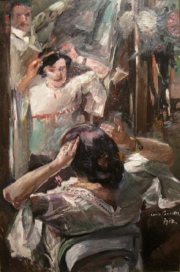 Lovis Corinth At the Mirror oil painting image